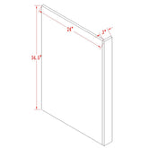 Almond White Dishwasher Panel for Framed Kitchen Cabinet - ZCBuildingSupply